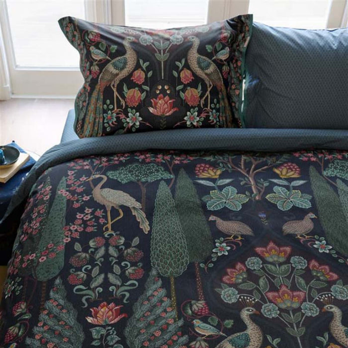 Pip Studio Pavoni Dark Blue Quilt Cover Set Pip Studio