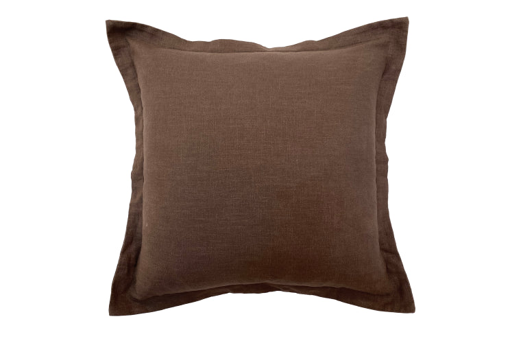 Zaab | PIPER CHOCOLATE FILLED CUSHION 50X50CM