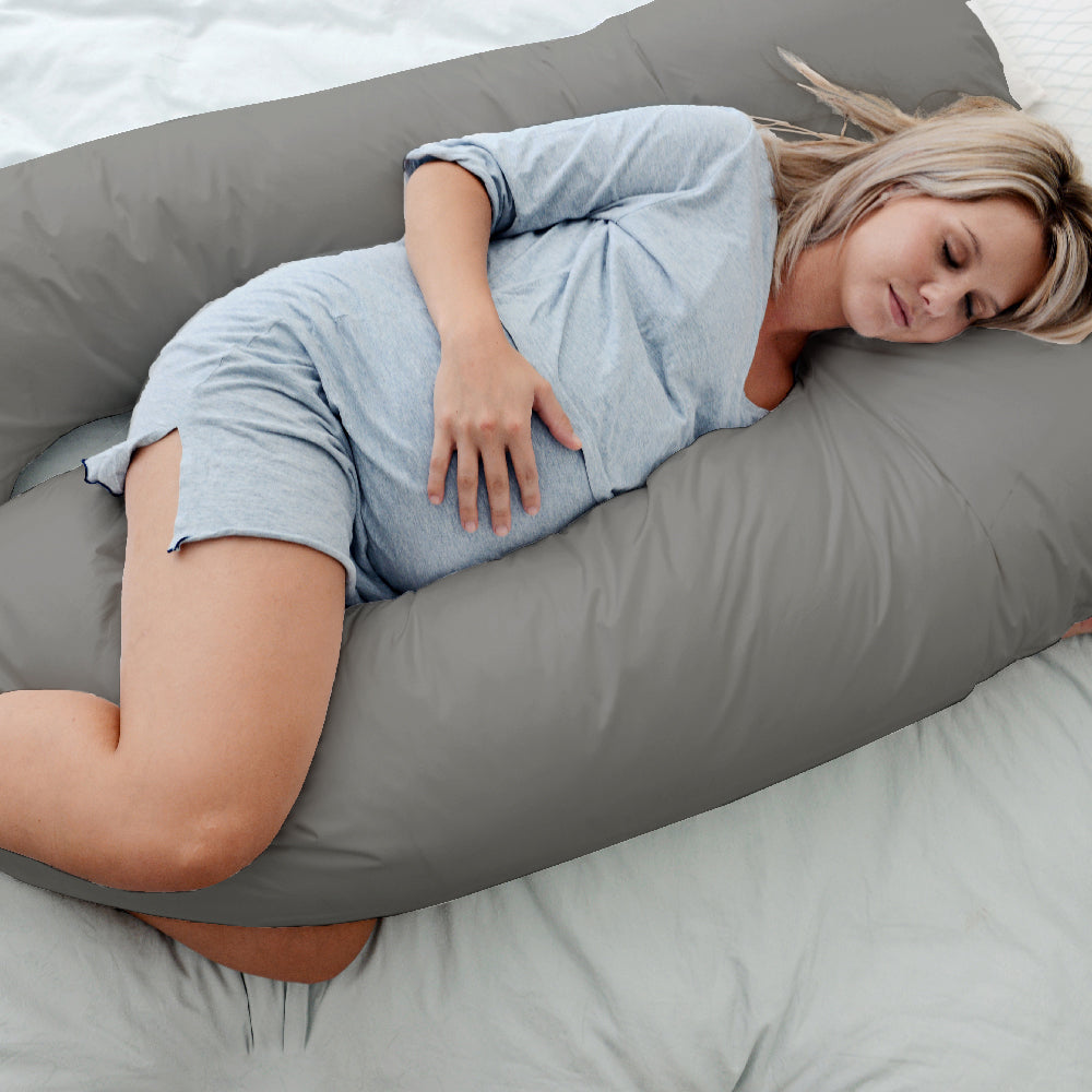 Woolcomfort Australian Made Pregnancy Maternity Pillow (Pillowcase Included)