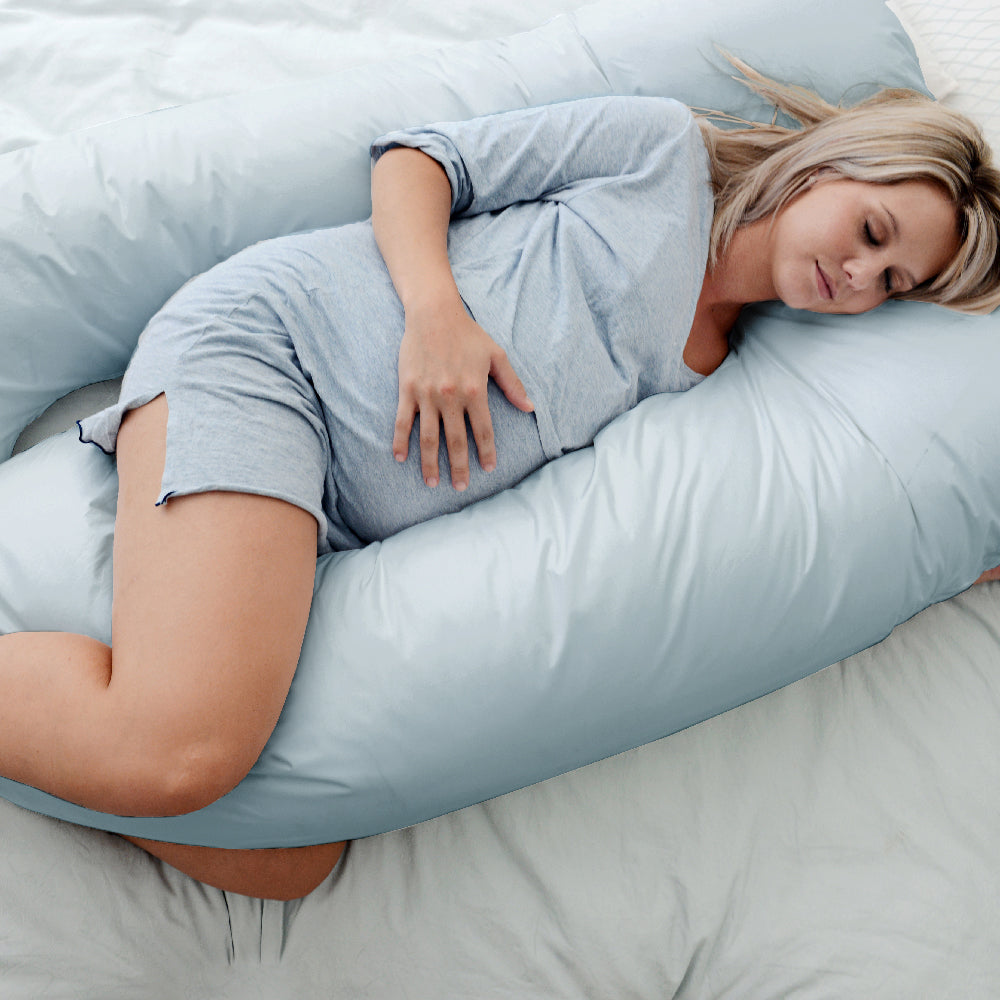 Woolcomfort Australian Made Pregnancy Maternity Pillow (Pillowcase Included)