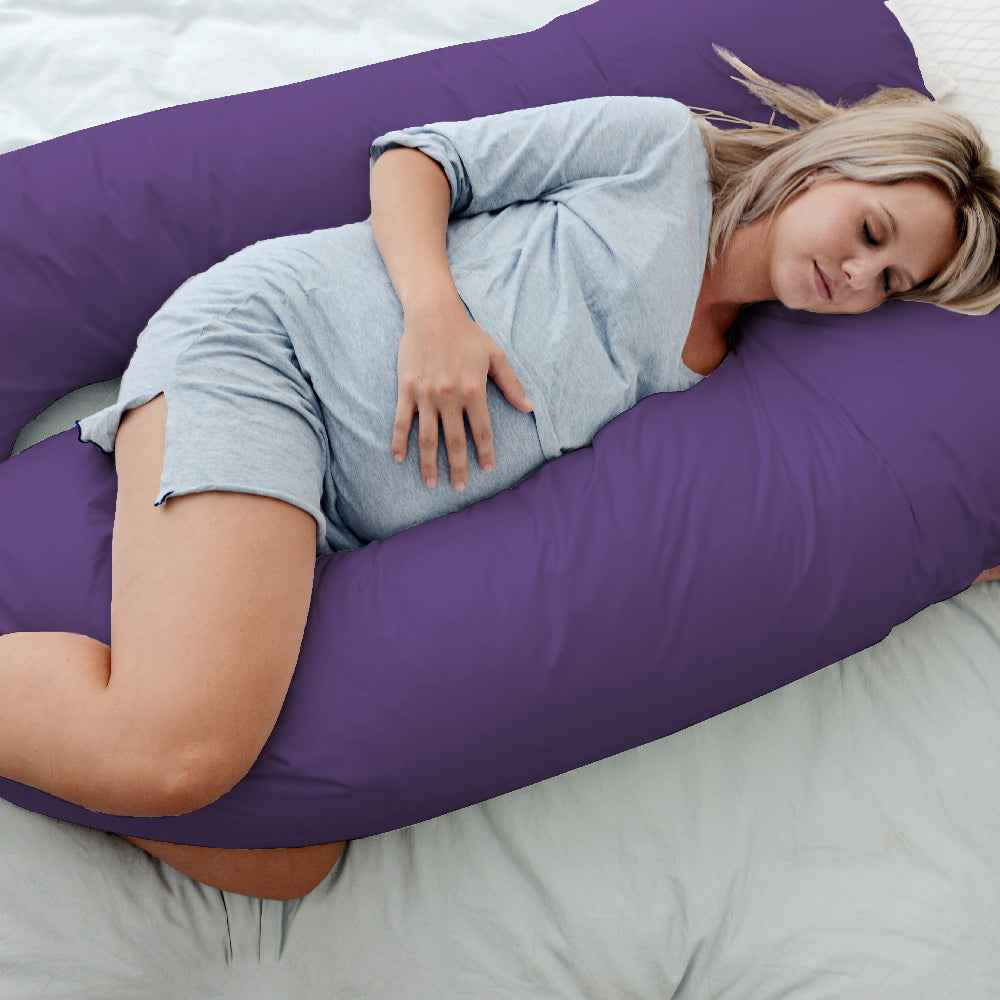 Woolcomfort Australian Made Pregnancy Maternity Pillow (Pillowcase Included)