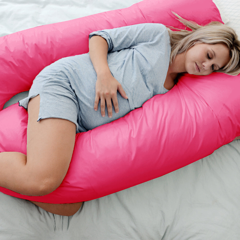 Woolcomfort Australian Made Pregnancy Maternity Pillow (Pillowcase Included)