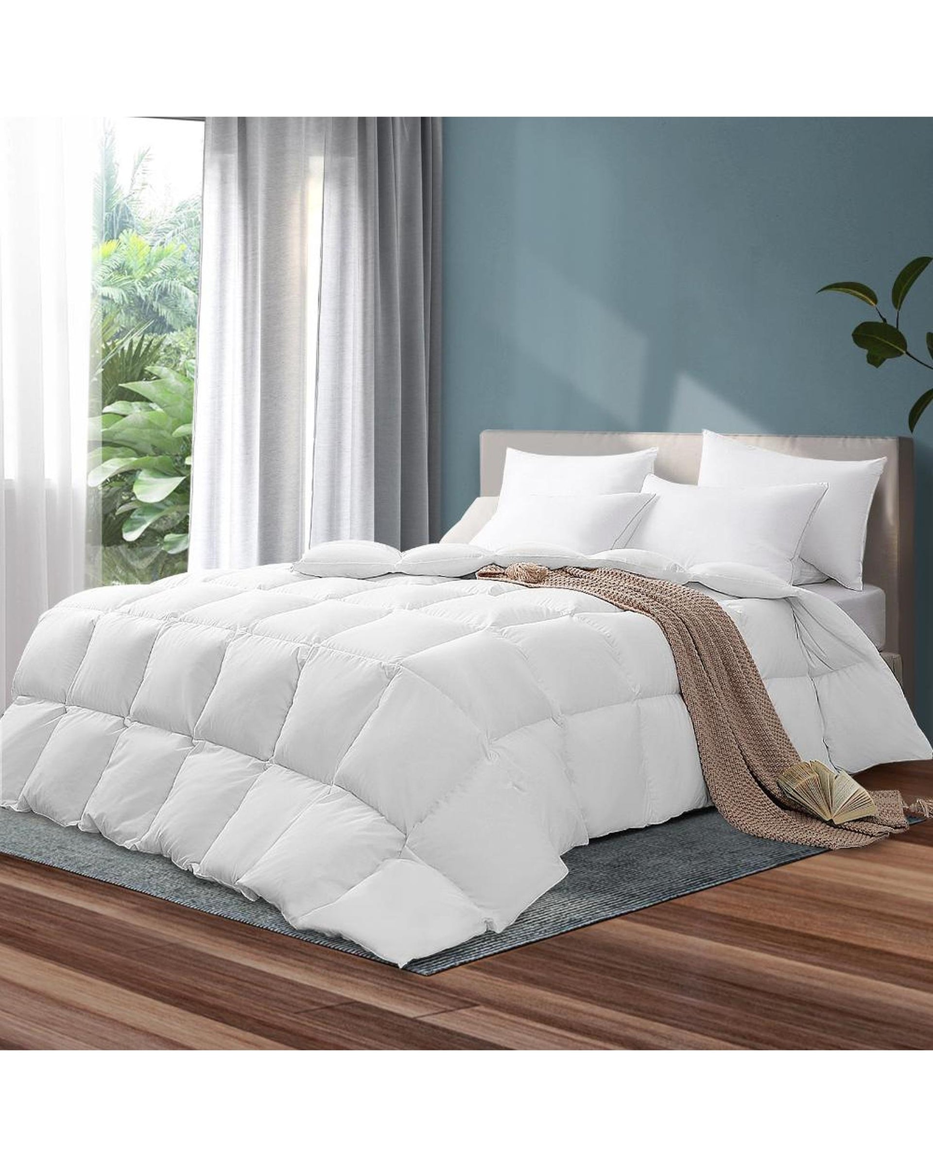 700GSM Goose Down Quilt Doona Duvet Blanket Bedra