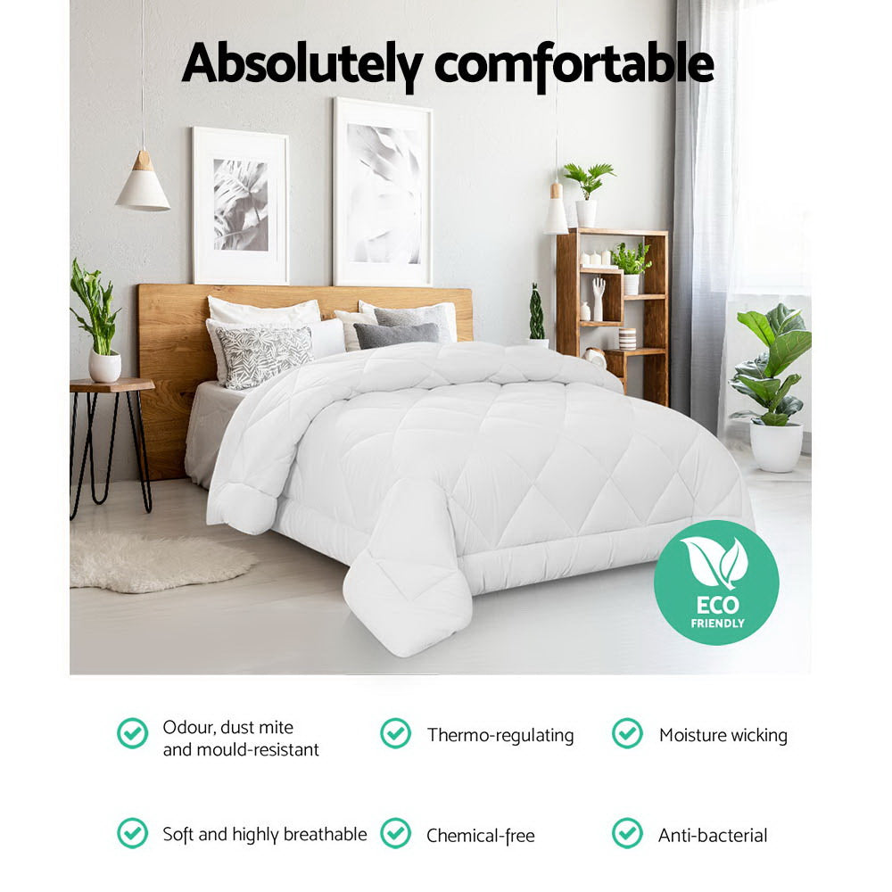 Microfiber Microfibre Bamboo Quilt Winter Duvet Doona