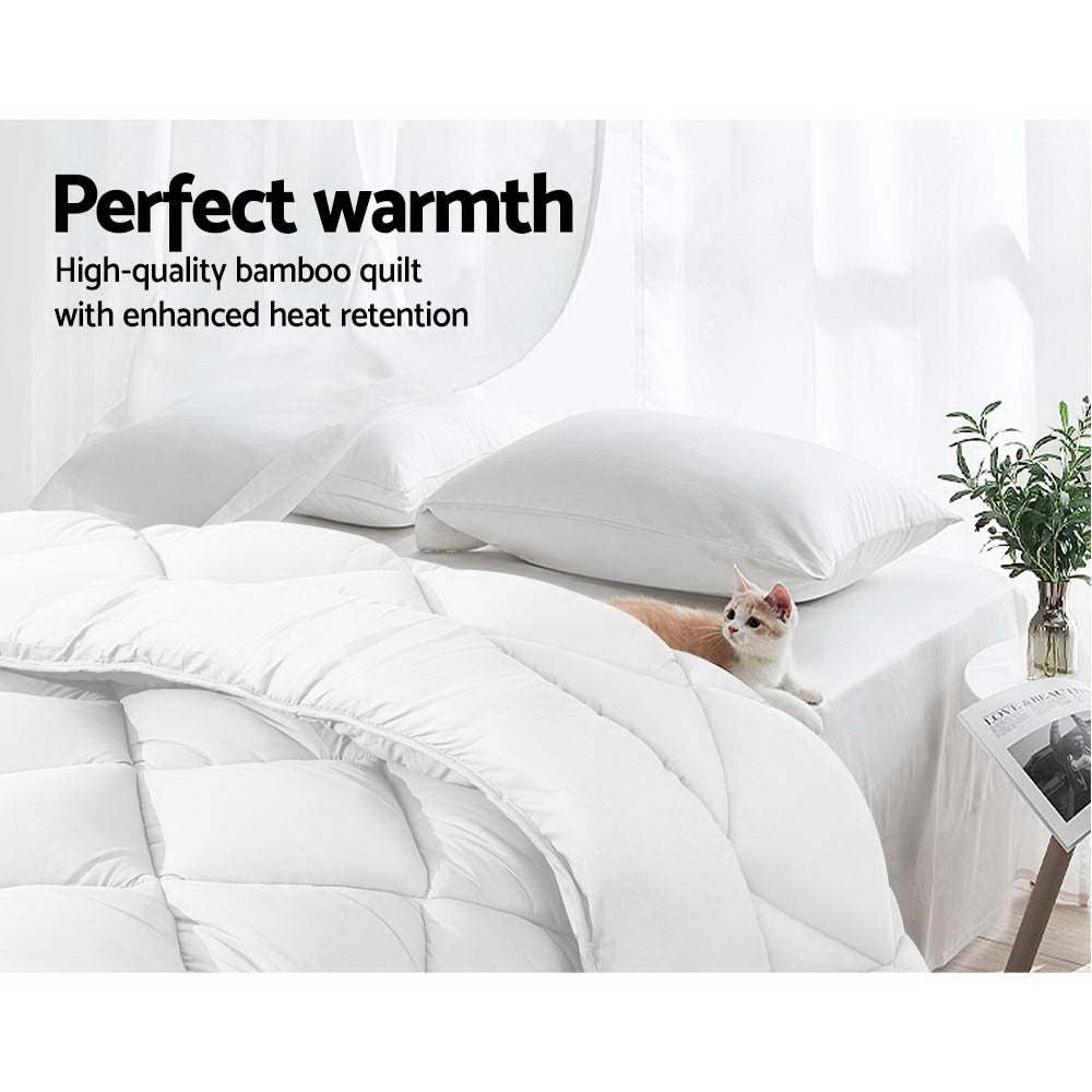 Microfiber Microfibre Bamboo Quilt Winter Duvet Doona