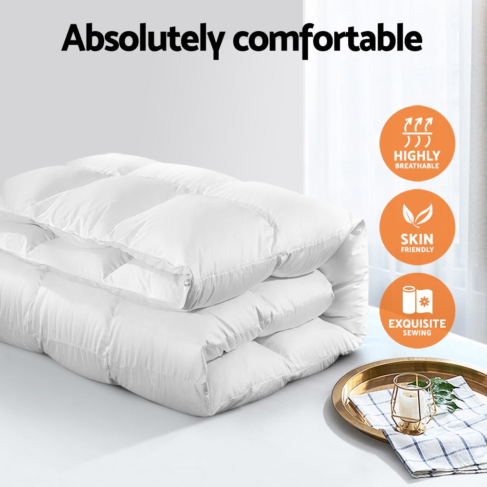 Goose Down Quilt - 500GSM