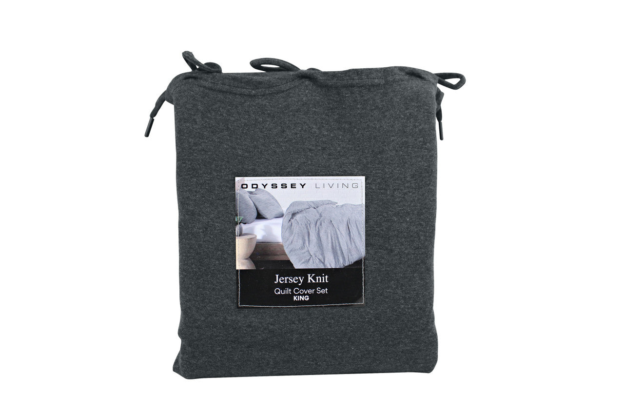 Odyssey Living Bamboo Blend Quilt Cover Set - Midnight Bas Phillips