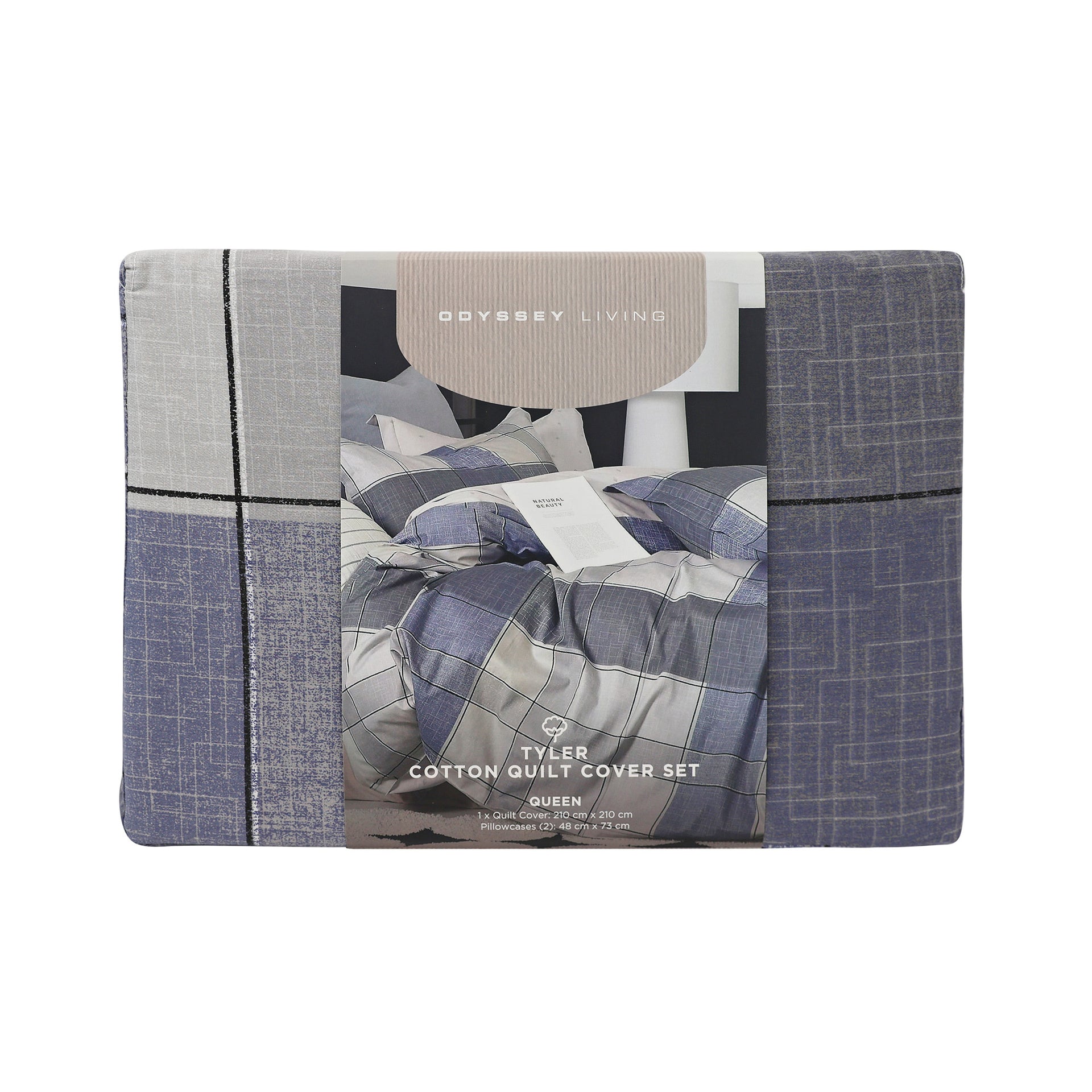ODYSSEY LIVING | TYLER COTTON QUILT COVER SET