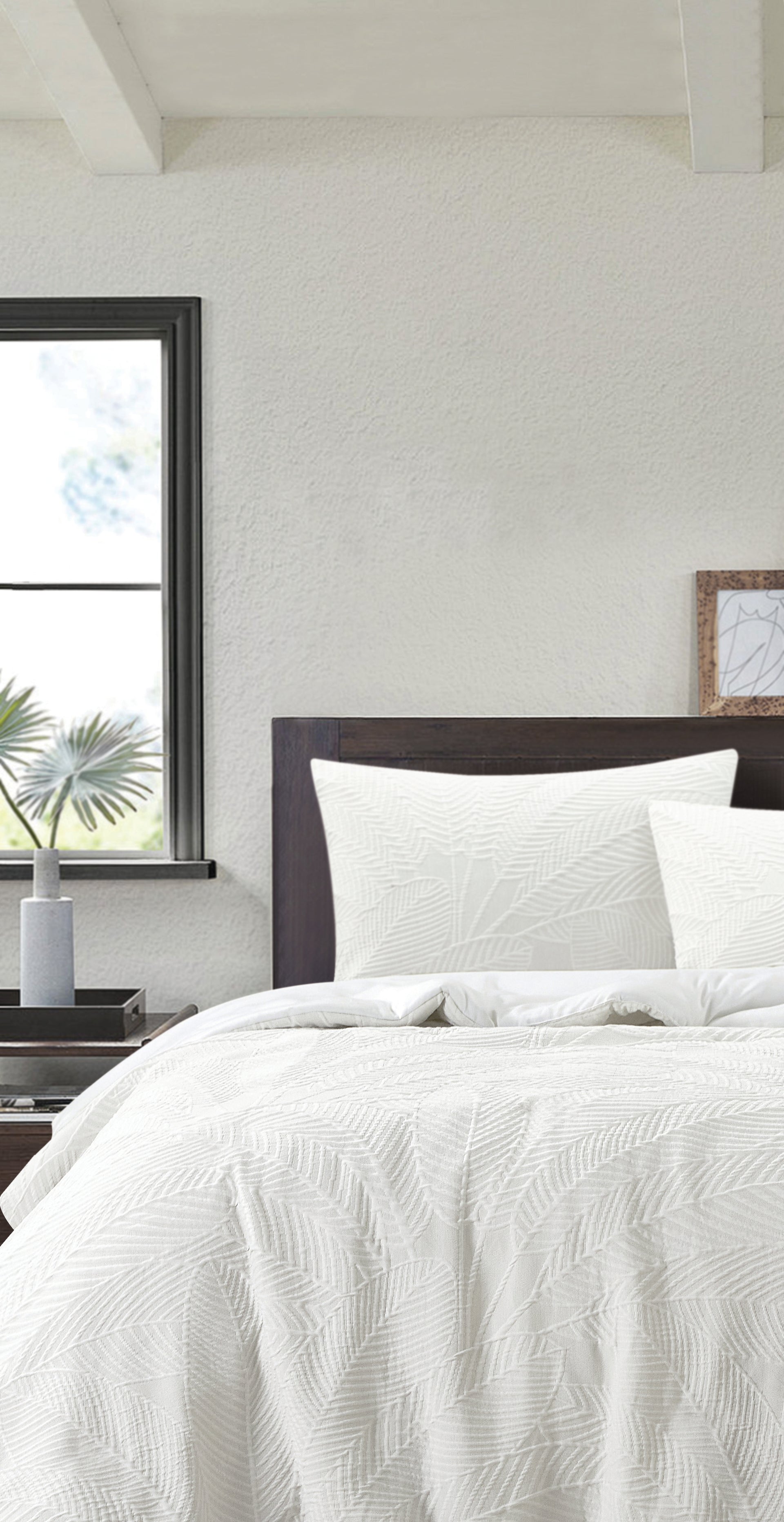 ODYSSEY LIVING | HALEIWA TEXTURED QUILT COVER SET