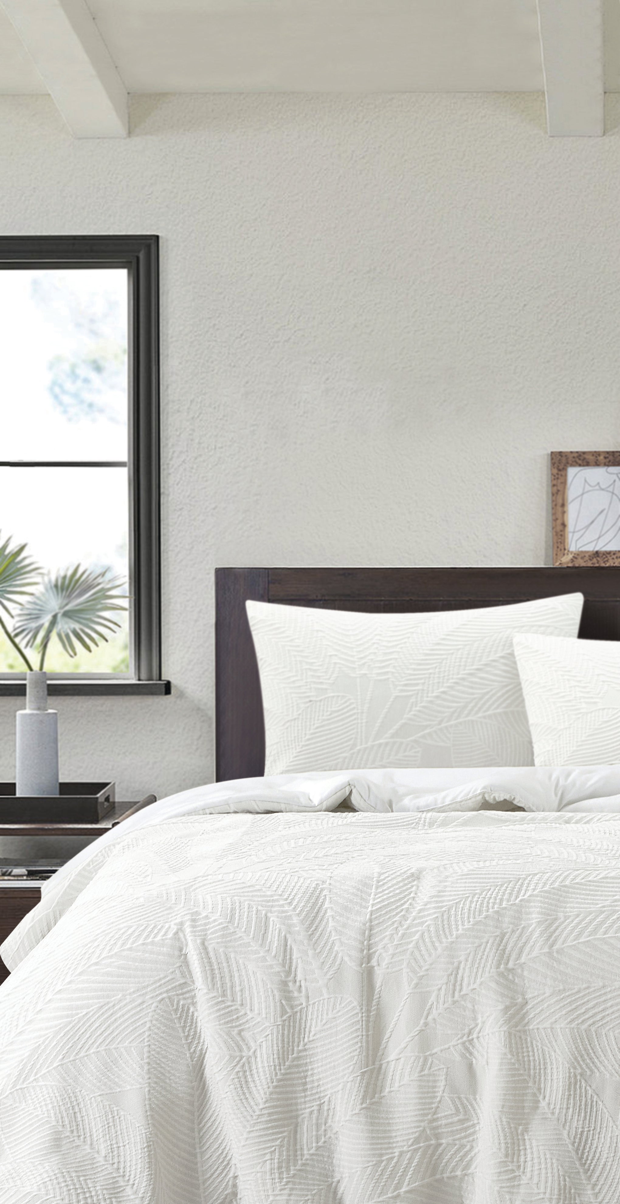 ODYSSEY LIVING | HALEIWA TEXTURED QUILT COVER SET
