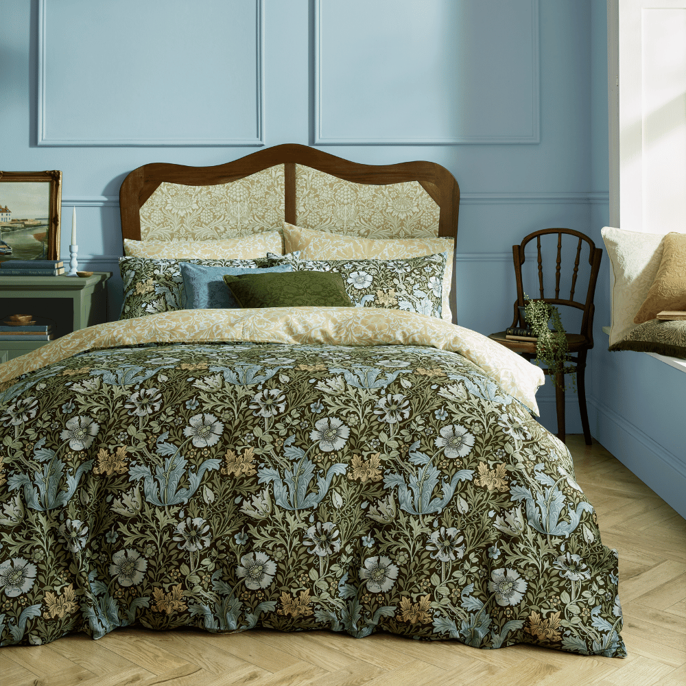 WILLIAM MORRIS AT HOME "Compton" QUILT COVER SET
