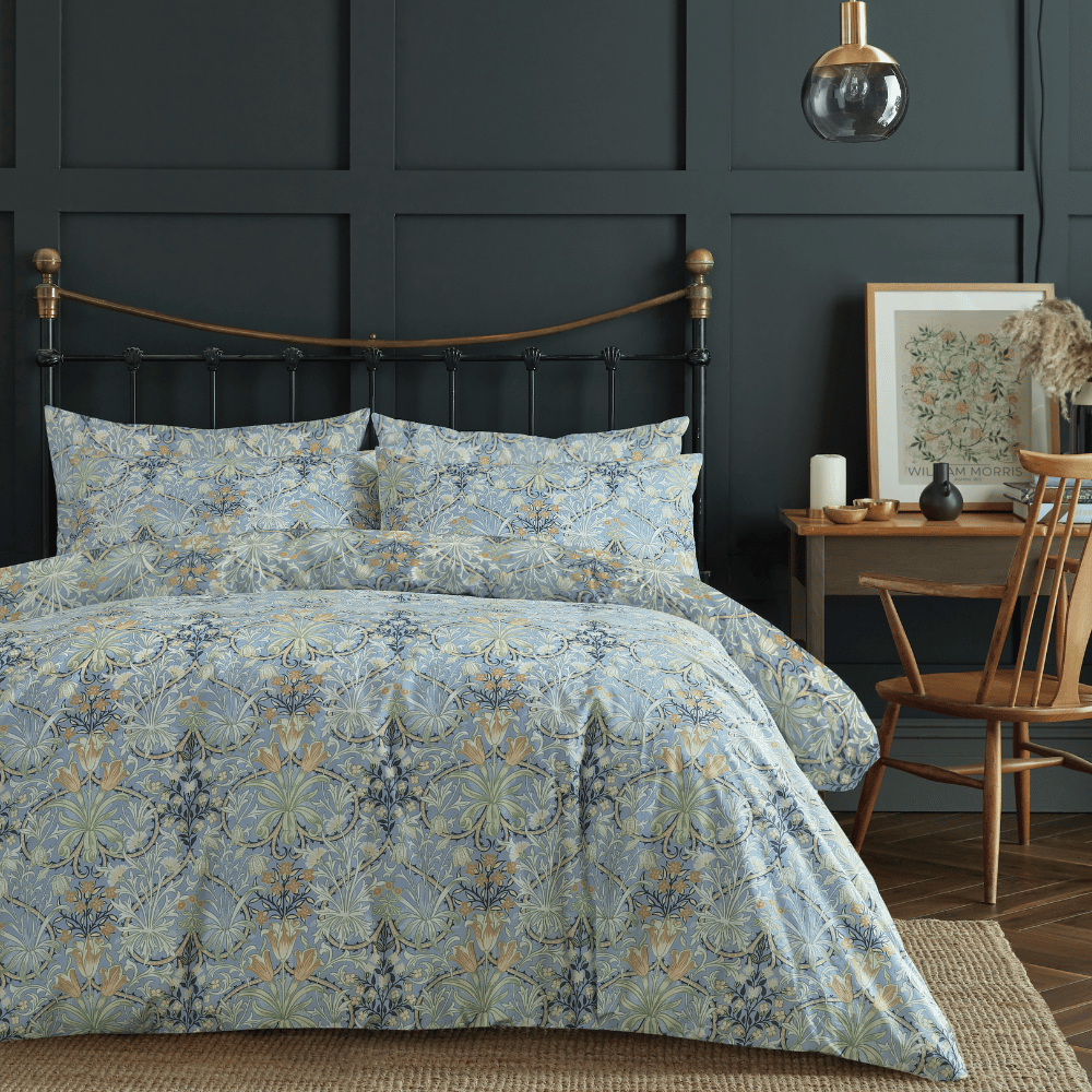WILLIAM MORRIS AT HOME "Woodland Weeds" QUILT COVER SET