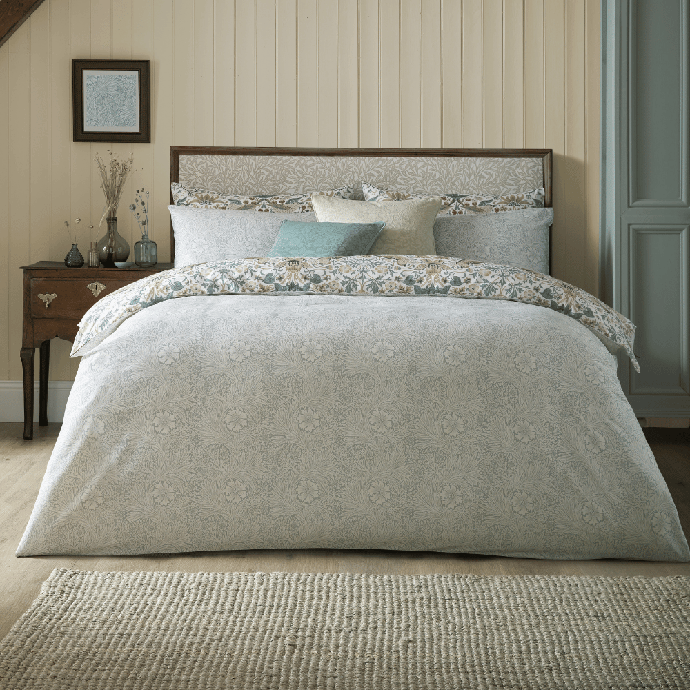 WILLIAM MORRIS AT HOME "Strawberry Thief" QUILT COVER SET