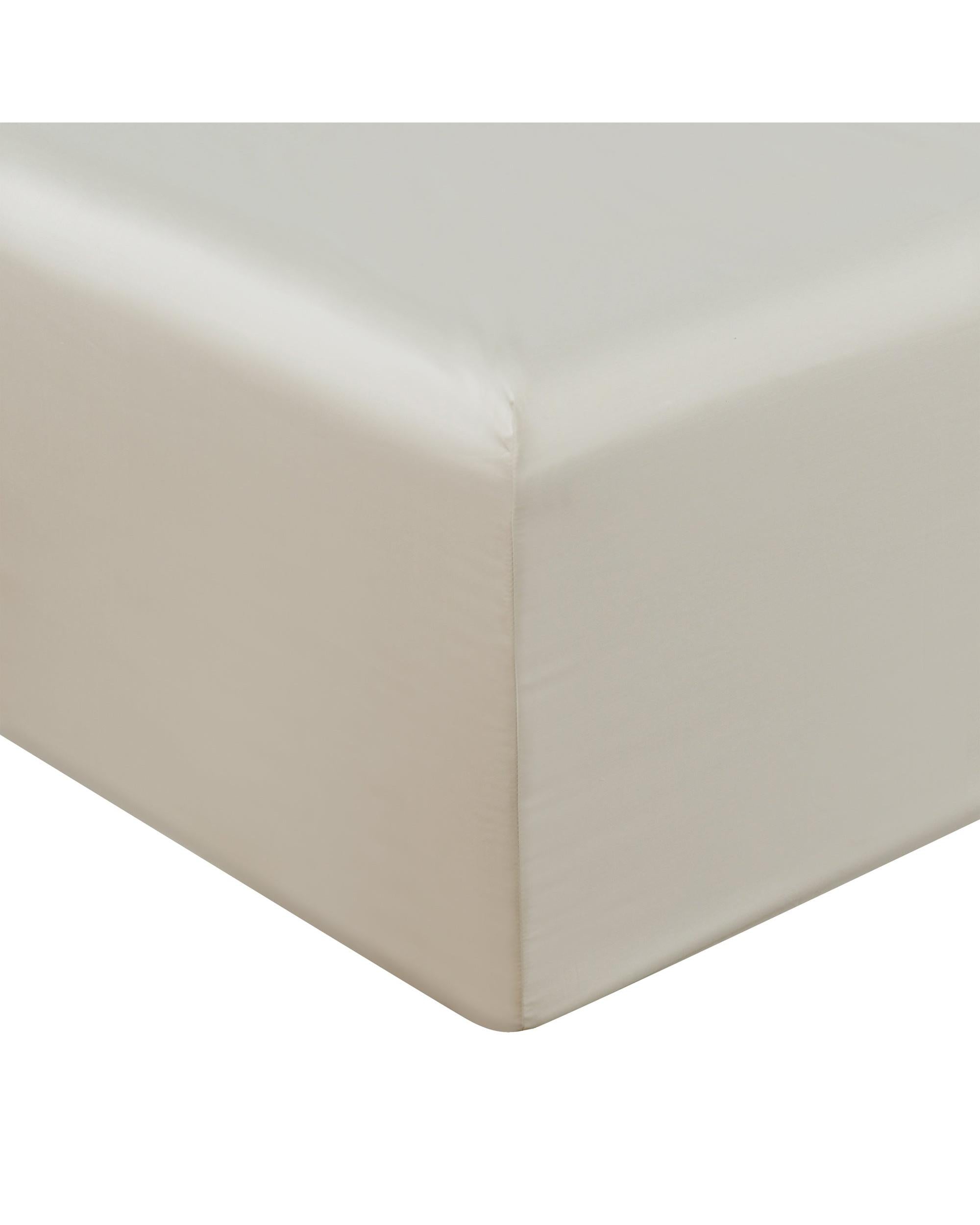 Bianca Bedding Rosebank Extra Long, Extra Wide Flat 500 TC Bamboo/Cotton Sheet Set - Sand Bianca Bedding