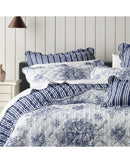 Bianca Bedding Amorette 5-7 Piece Set Blue Polyester Bedspread Set Bianca Bedding