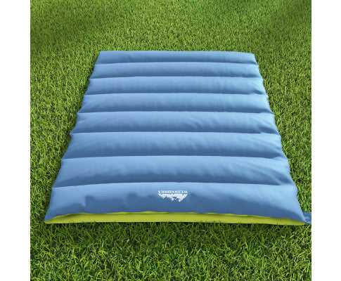 Sleeping Bag Double Bags Thermal Camping Hiking Tent Grey -5°C Weisshorn