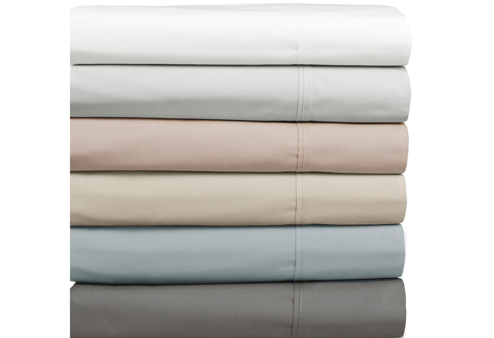 ALGODON "300TC Cotton" SHEET SET - STONE Algodon