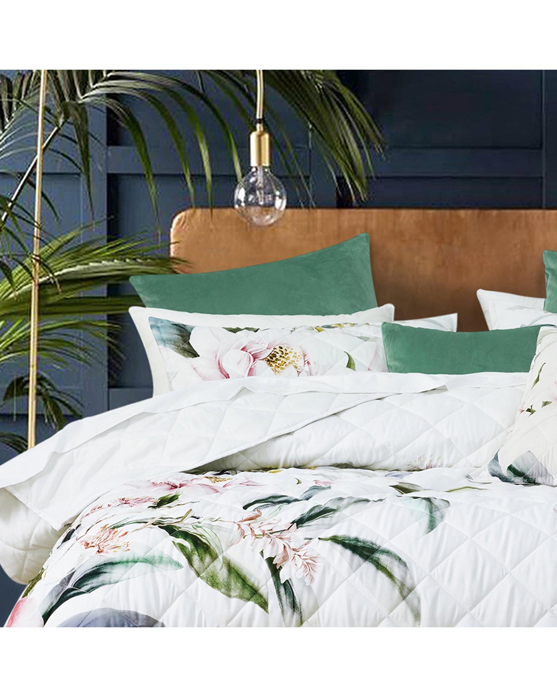 Bianca Bedding Indi White Polyester Coverlet Set Bianca Bedding