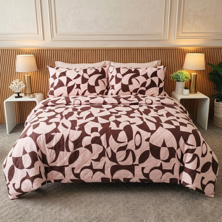 Amsons Scandi Rosewood Bedspread Set