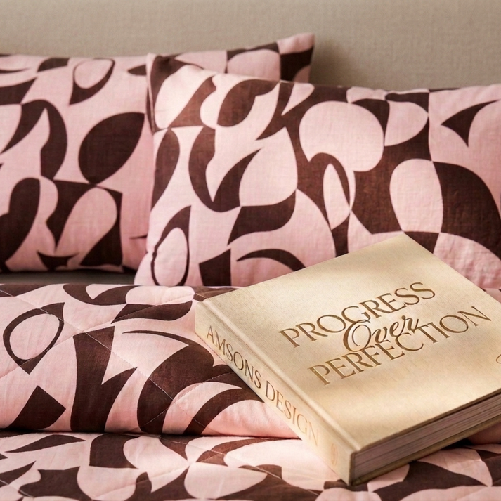 Amsons Scandi Rosewood Bedspread Set