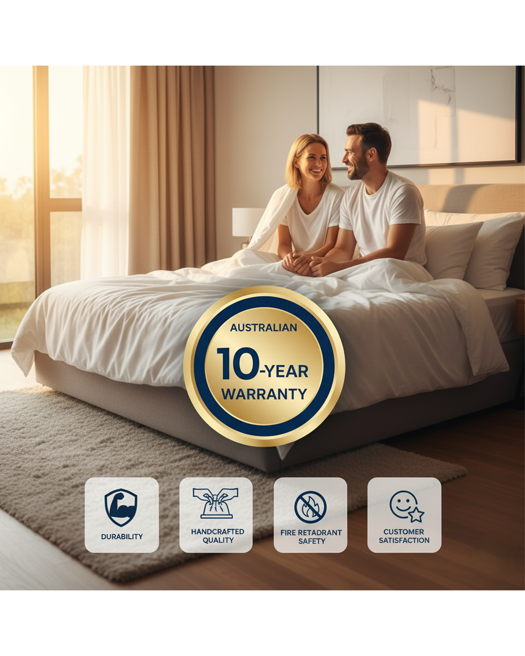 SleepMaker Cocoon Premium PLUS MINI POCKET Mattress - Plush Wallaga SleepMaker