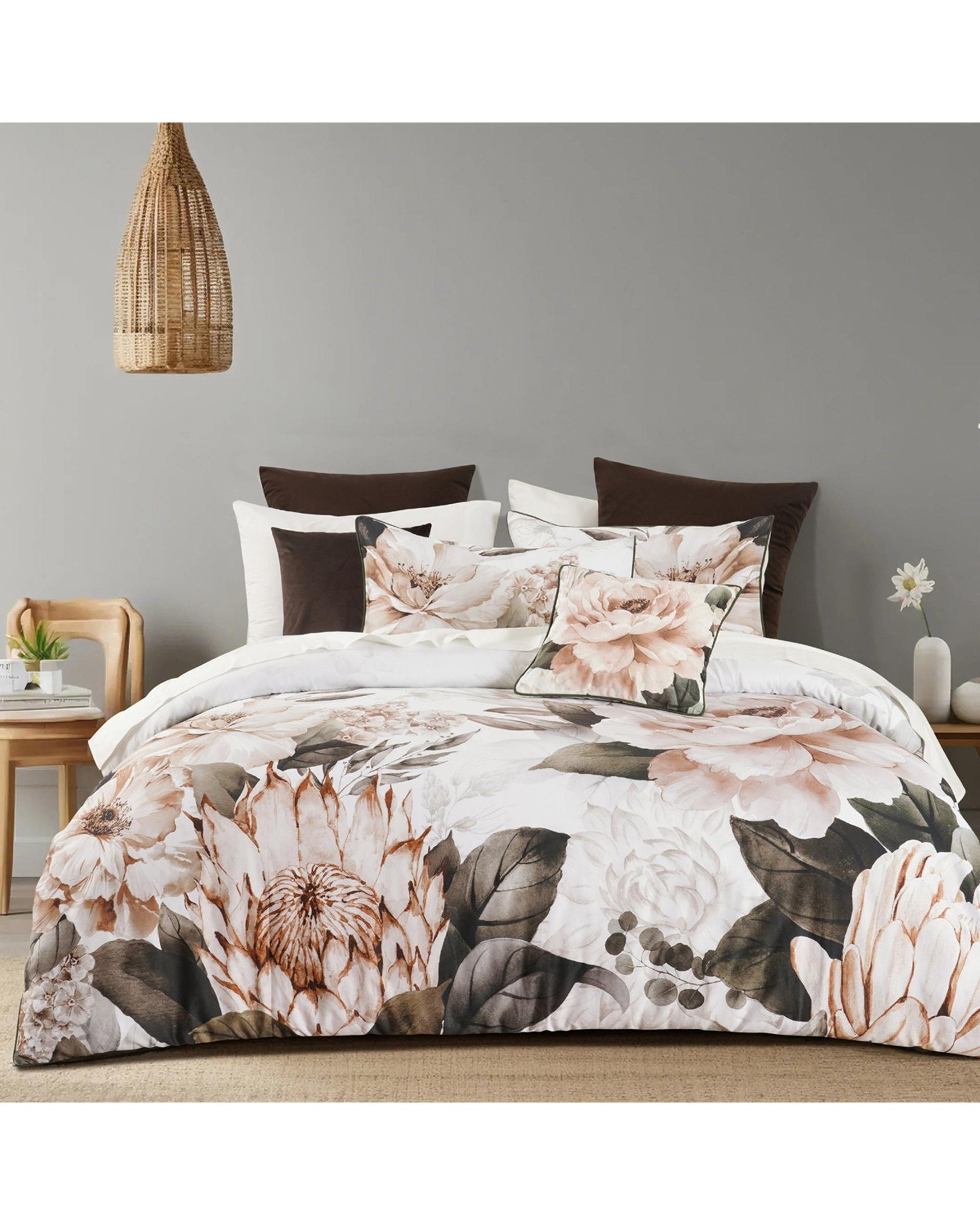 Bianca Bedding Somerset White Quilt Cover Set