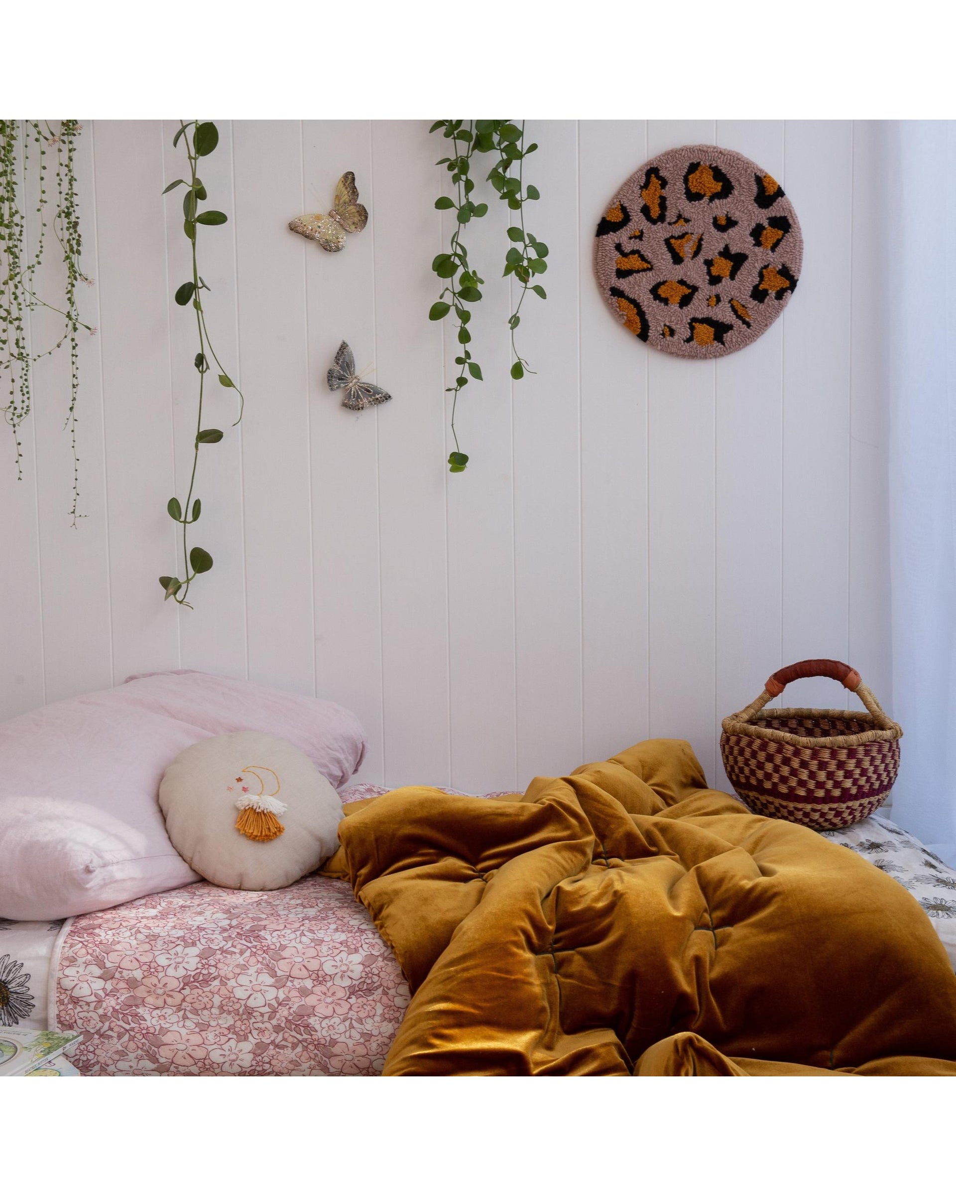 Vintage Floral Bed Wetting Mat The Midnight Gang