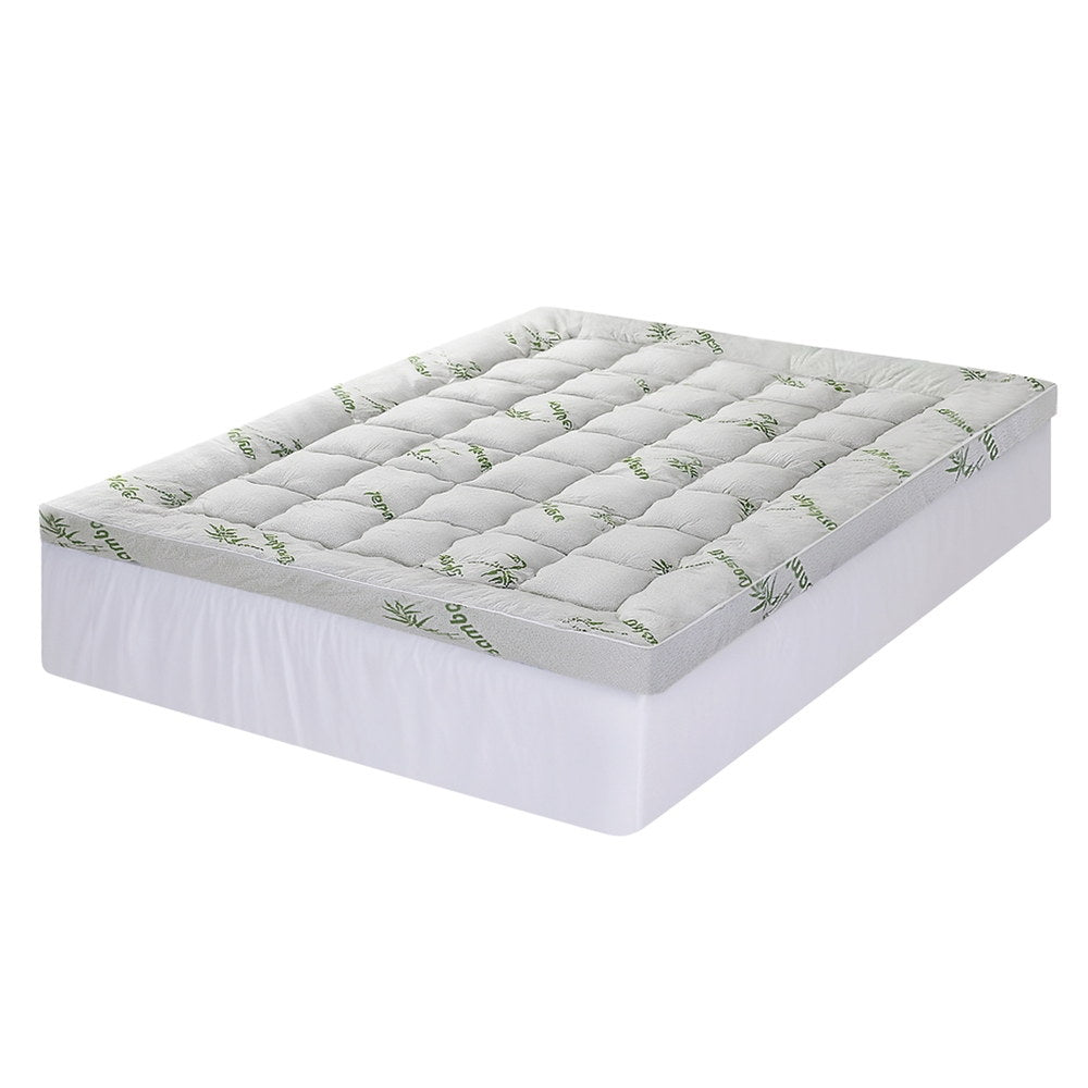 Mattress Topper 11cm Pillowtop toppers Bamboo Giselle