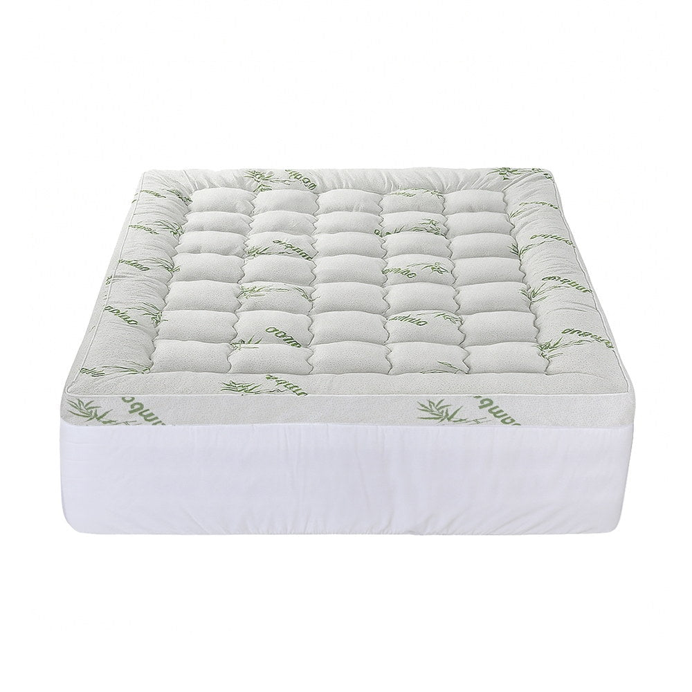 Mattress Topper 11cm Pillowtop toppers Bamboo Giselle