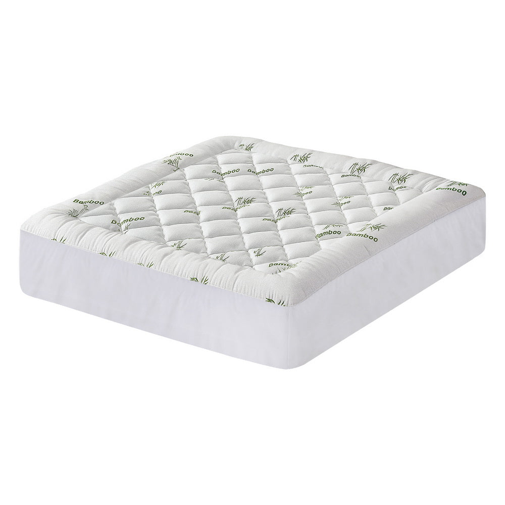 Mattress Topper 5cm Pillowtop toppers Bamboo Giselle