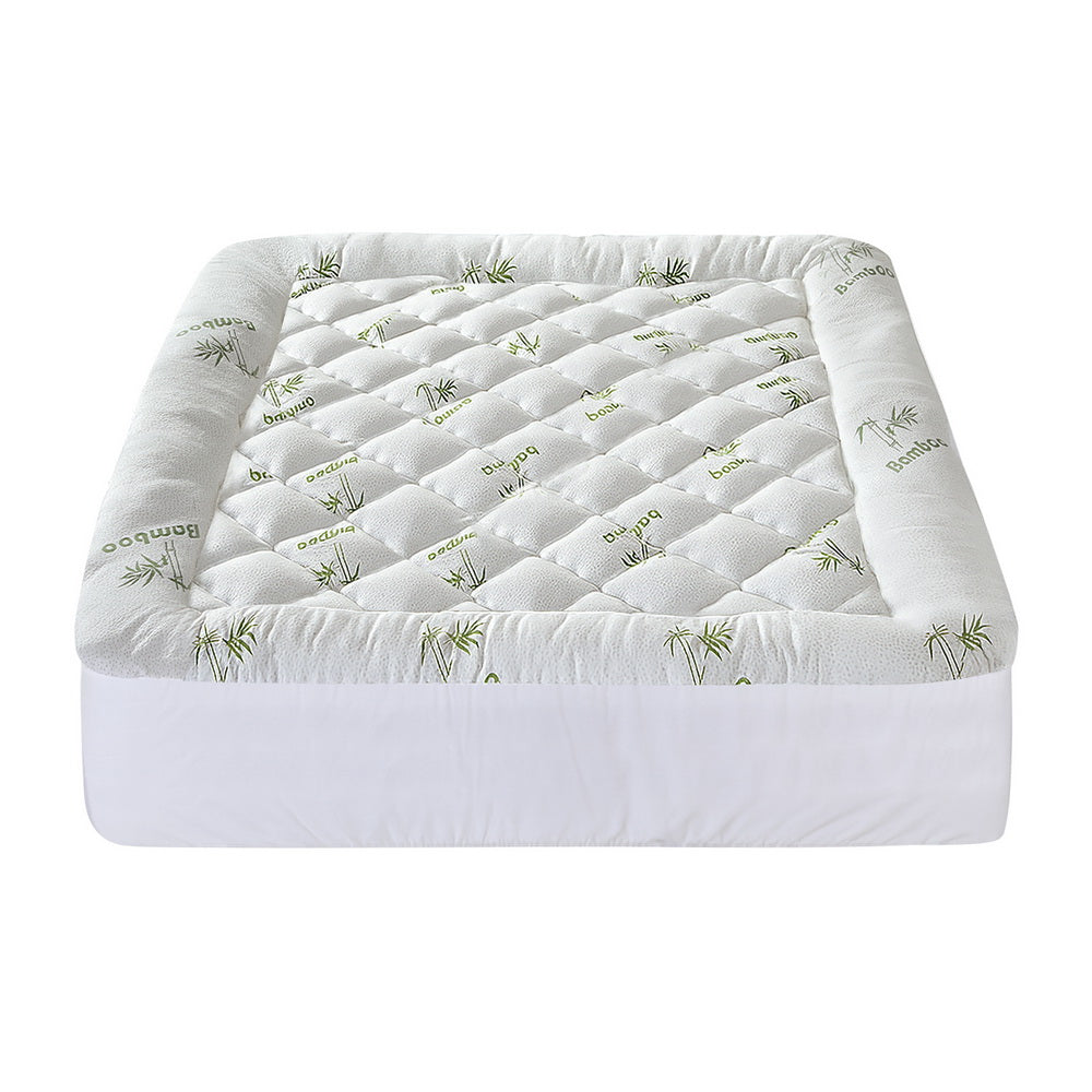 Mattress Topper 5cm Pillowtop toppers Bamboo Giselle