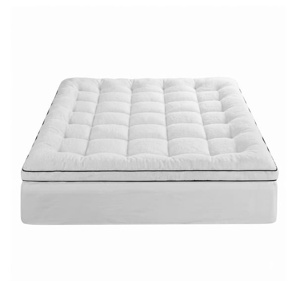 Mattress Topper 5cm Coral Fleece Luxury Comfort
