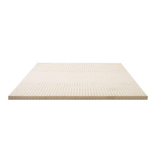 Giselle Bedding Pure Natural Latex Mattress Topper 7 Zone 7.5Cm
