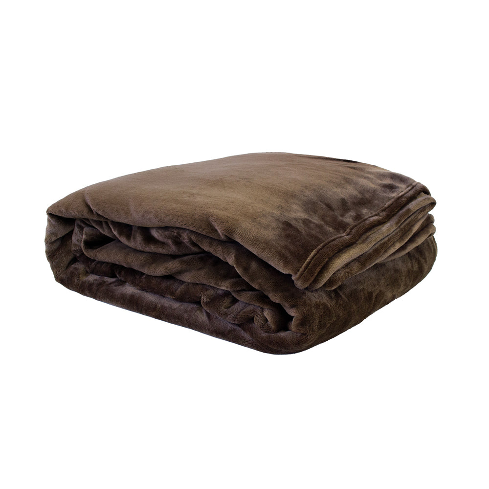 Bambury Ultraplush Blanket Chocolate