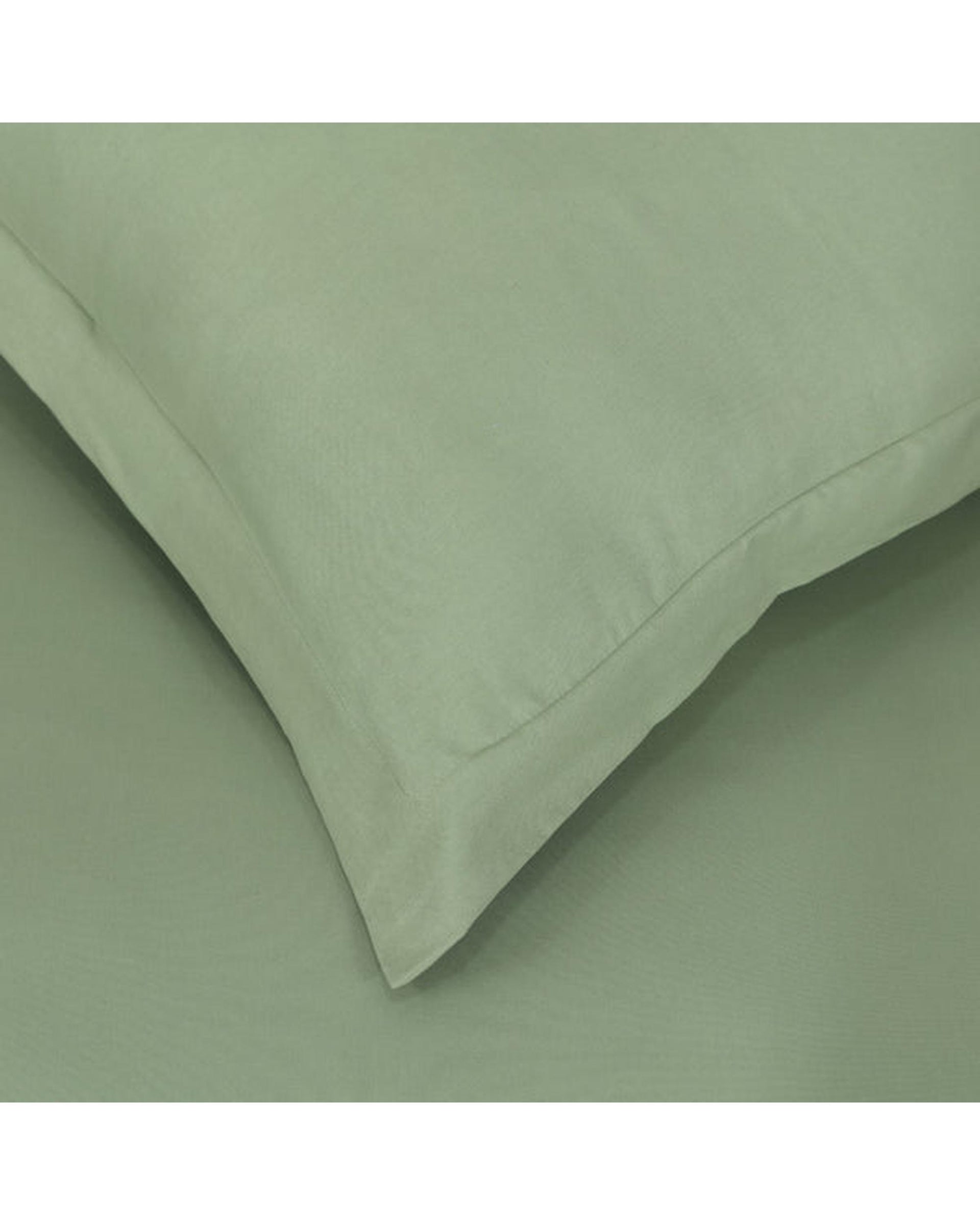 Amsons Quilt Cover Set with European Pillow Covers - Light Sage