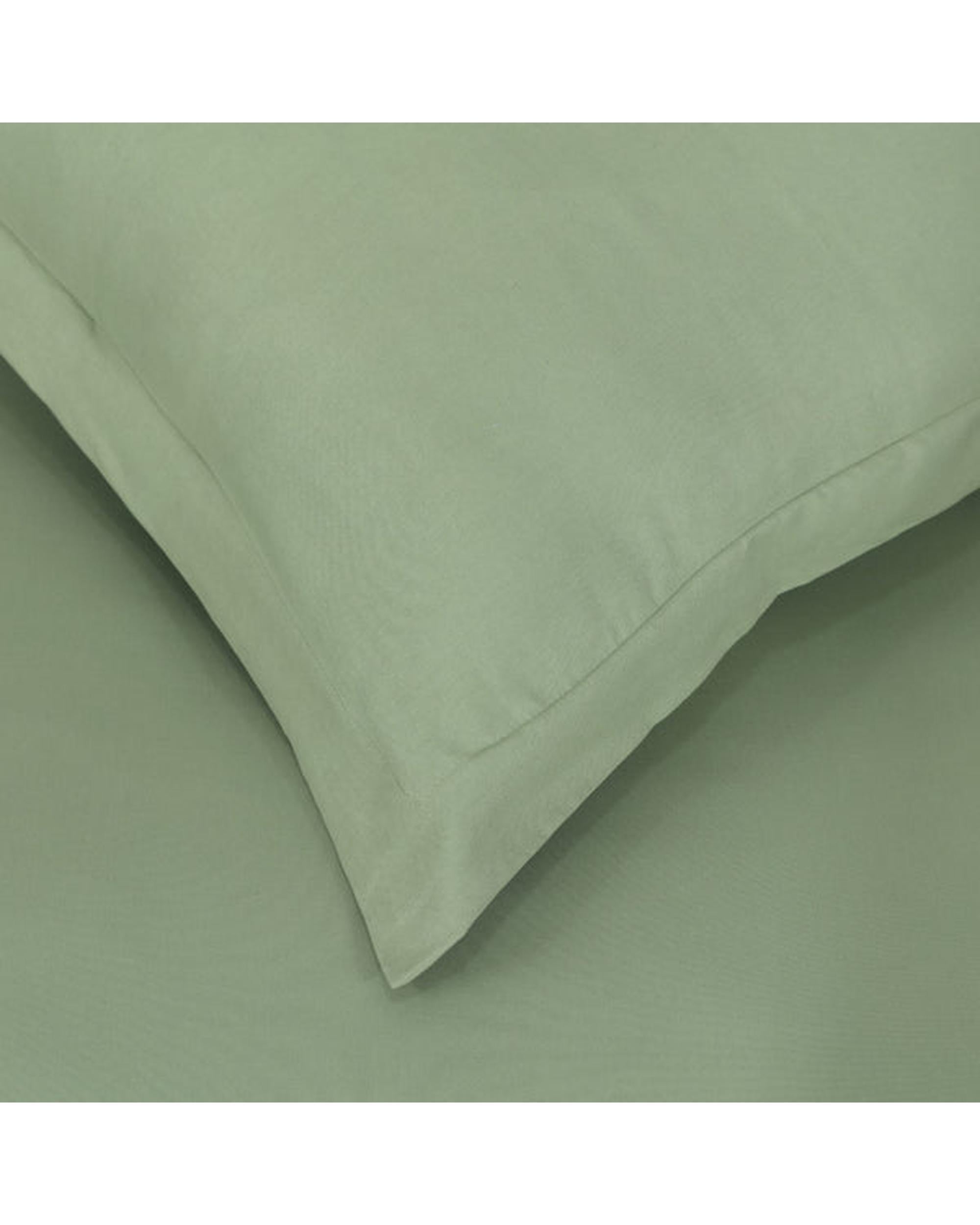 Amsons Quilt Cover Set with European Pillow Covers - Light Sage