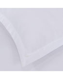 Amsons Quilt Cover Set with Extra Standard Pillow Covers - White