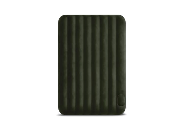 Intex Double Dura-Beam Standard Downy Air Mattress 10" W/ Built-In Foot Pump
