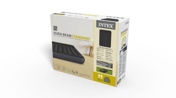 Intex Double Dura-Beam Standard Pillow Rest Air Mattress
