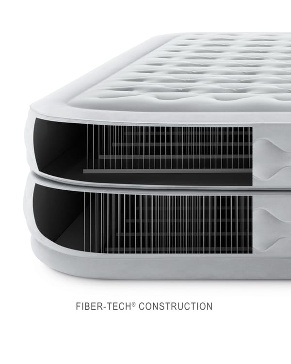Intex Queen Dura-Beam Deluxe Supreme Air-Flow Air Mattress 51Cm 64490