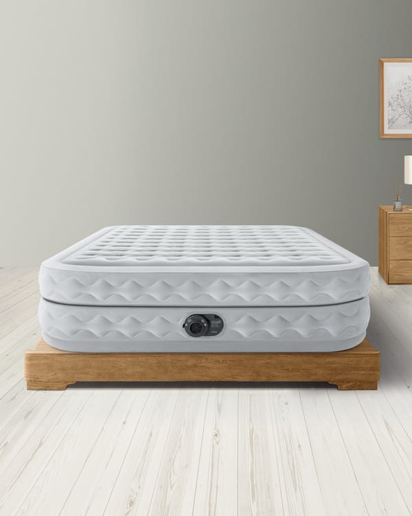 Intex Queen Dura-Beam Deluxe Supreme Air-Flow Air Mattress 51Cm 64490