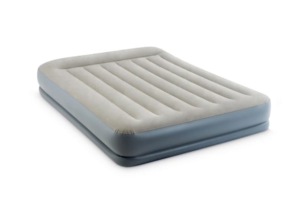 Intex Queen Dura-Beam Air Mattress W/ Built-In Usb Electric Pump 64118