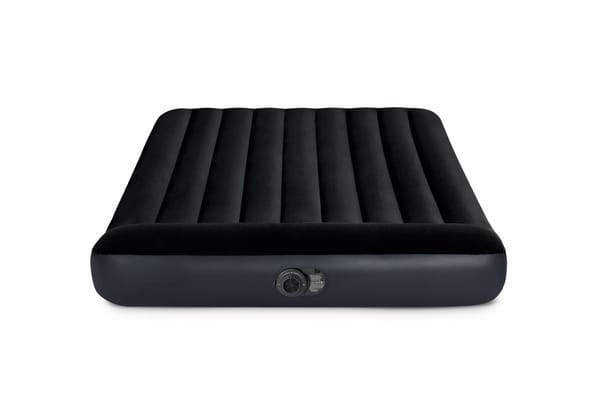 Intex Queen Classic Airbed W/220-240V Built-In Pump 64150