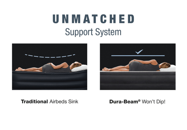 Intex Single (Twin) Deluxe Air Bed 46Cm 64412