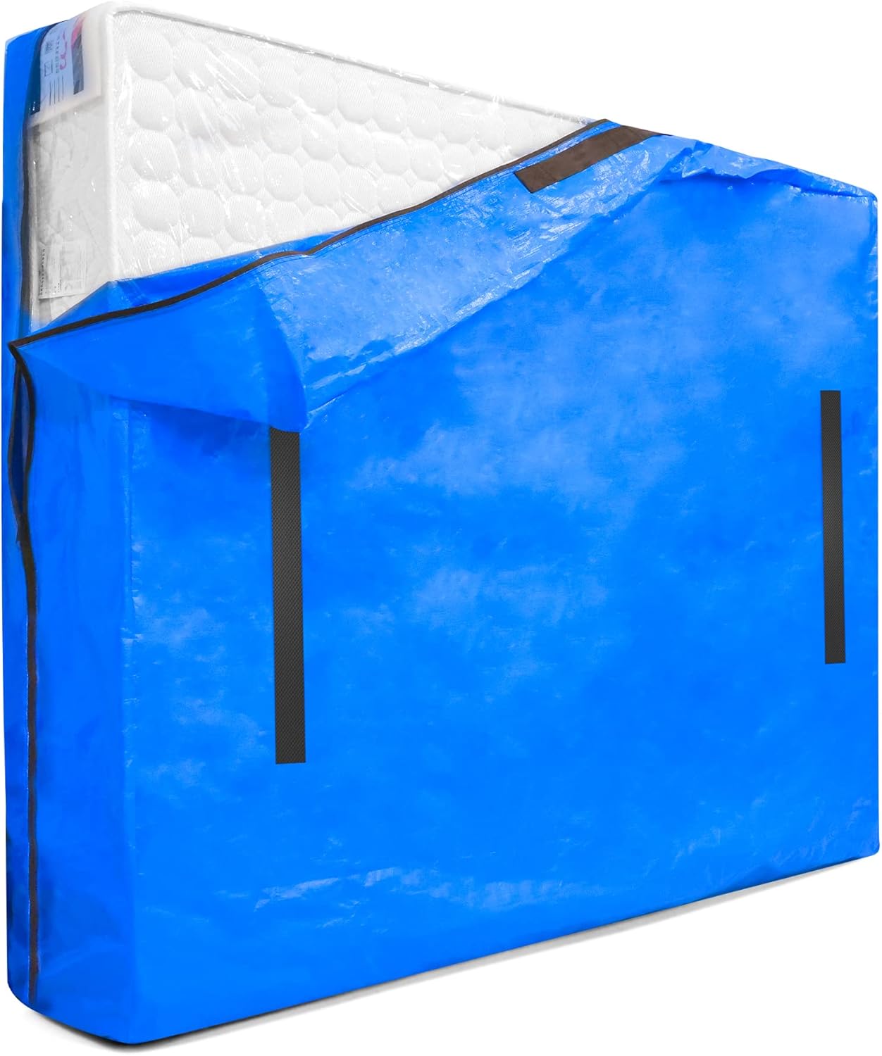 Heavy-Duty Waterproof Mattress Moving & Storage Bag with Handles and Zipper