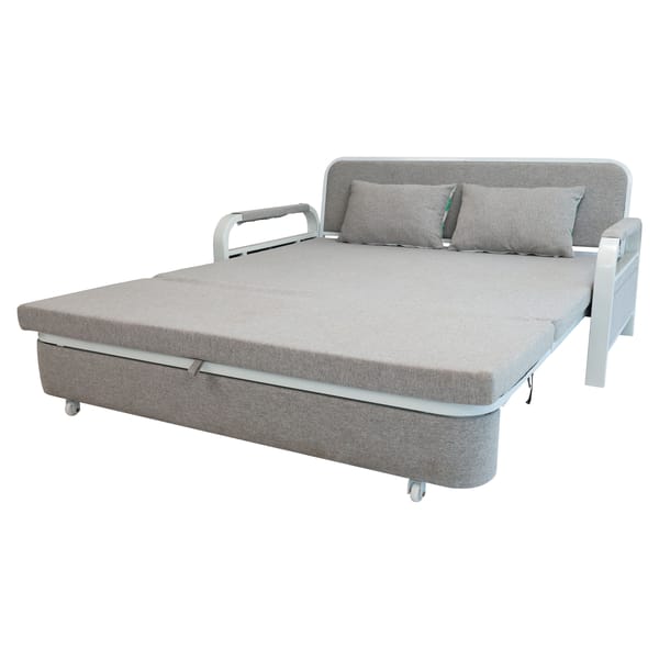 Loft 2 In 1 Sofa Bed Beneath Foldable Carbon Hidden Storage Sofa - 128Cm