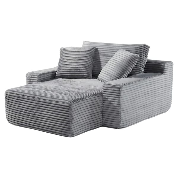 Loft Modern Minimalist Modular Sofa - Light Grey
