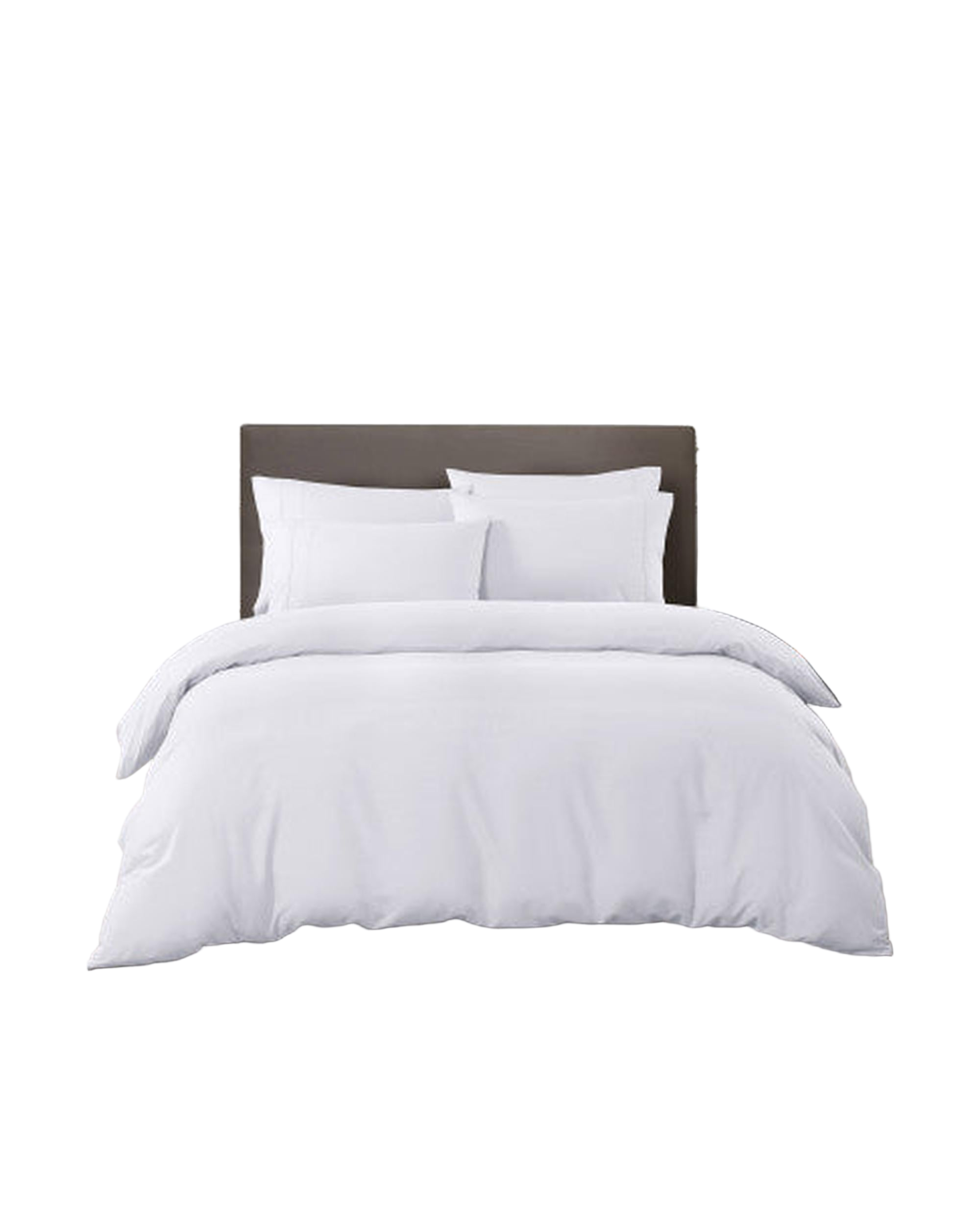 Royal Comfort 2000TC 6 Piece Bamboo Sheet & Quilt Cover Set Cooling Breathable - WHITE Royal Comfort