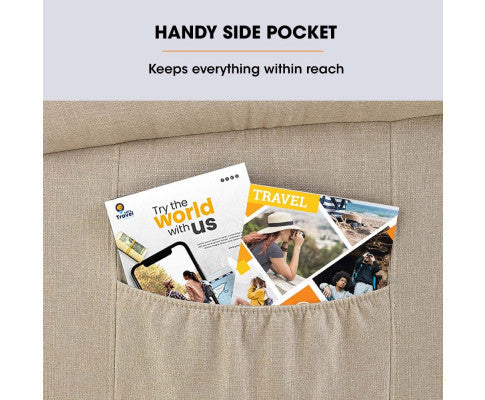 FORTIA Electric Recliner Lift Heat Chair for Elderly, Massage, Heat Therapy, Aged Care, Beige FORTIA