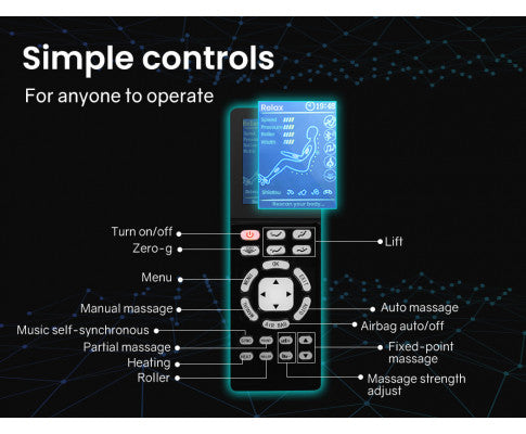 FORTIA Electric Full Body Massage Chair Zero Gravity Recliner Heat Massager Shiatsu Kneading FORTIA